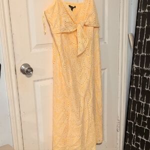 White House Black Market Dandelion Eyelet Dress